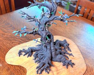 ACCEPTING ALL OFFERS!
A work of art from the studios of
Alan H. Hamwi, Sculptor LLC
Title of Piece: The Faerie Tree
Edition: 1 of 35
Medium: Cast Bronze
Dimensions: 23" x 20" X 18"
Date of Creation: 2013
Foundry: American Bronze Foundry
Sale of work of art valued at $18,900.00 this 8th Day of August, 2014.