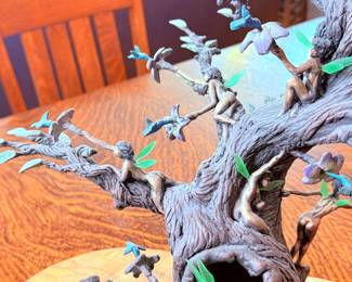ACCEPTING ALL OFFERS!
A work of art from the studios of
Alan H. Hamwi, Sculptor LLC
Title of Piece: The Faerie Tree
Edition: 1 of 35
Medium: Cast Bronze
Dimensions: 23" x 20" X 18"
Date of Creation: 2013
Foundry: American Bronze Foundry
Sale of work of art valued at $18,900.00 this 8th Day of August, 2014.