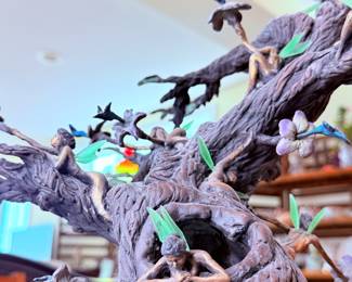ACCEPTING ALL OFFERS!
A work of art from the studios of
Alan H. Hamwi, Sculptor LLC
Title of Piece: The Faerie Tree
Edition: 1 of 35
Medium: Cast Bronze
Dimensions: 23" x 20" X 18"
Date of Creation: 2013
Foundry: American Bronze Foundry
Sale of work of art valued at $18,900.00 this 8th Day of August, 2014.
