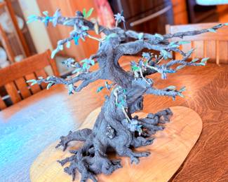 ACCEPTING ALL OFFERS!
A work of art from the studios of
Alan H. Hamwi, Sculptor LLC
Title of Piece: The Faerie Tree
Edition: 1 of 35
Medium: Cast Bronze
Dimensions: 23" x 20" X 18"
Date of Creation: 2013
Foundry: American Bronze Foundry
Sale of work of art valued at $18,900.00 this 8th Day of August, 2014.