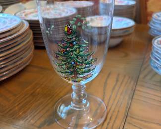 Spode Christmas Goblets