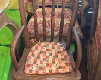 Antique highchair