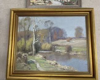 Frank Barney oils
