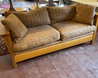 Oak Stickley Sofa