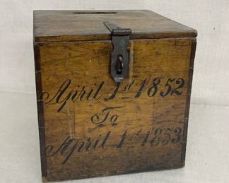 19th Century Ballot Box