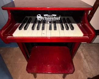 Schoenhut Child's piano.