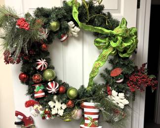Christmas wreath.