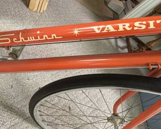 Vintage Schwinn Varsity bicycle.