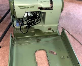 Elna Supermatic sewing machine.