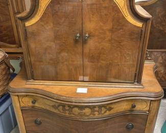 Antique bedroom furniture.