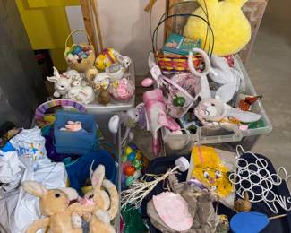 Easter decorations.