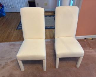 Arhaus chairs.