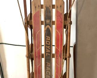 Vintage Royal Racer sled.