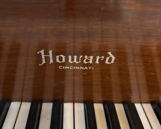 Howard of Cincinnati baby grand piano.