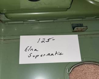 Elna Supermatic sewing machine.