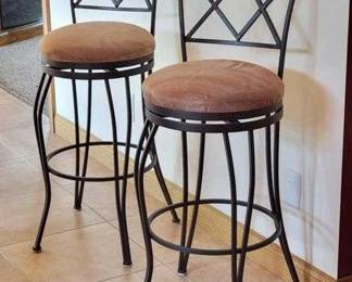 TWO Swivel Bar Stools. Target. Julia Barstools