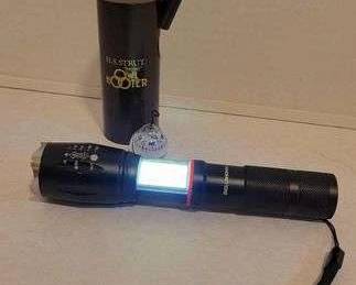 H.S. STRUT Hoot Owl Call, Bell Howell Multifunction Flashlight