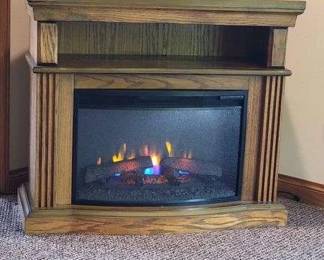 TV Stand Electric Fireplace
