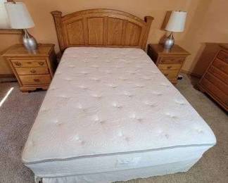 Two Sealy Queen Beds