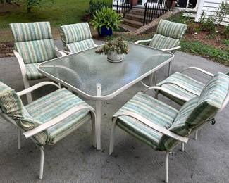 Patio furniture.