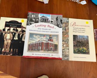 Granville County memorabilia.