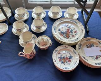 Wedgwood Williamsburg china.