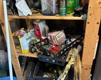Several storage rooms full of tools, and other goodies.