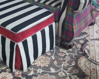 Mackenzie Chair and Ottoman