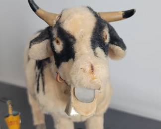 Vintage cow toy