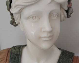Large marble bust heavy