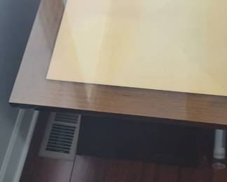 End table goat skin