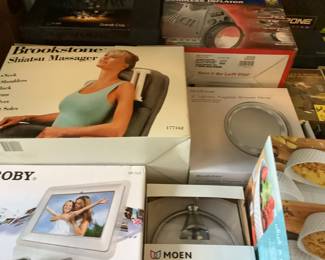 New items in boxes