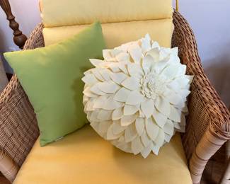 Flower petal pillow