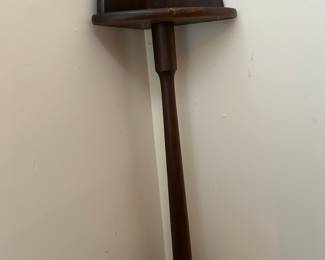 Candle Stand Ellsworth Of Willoughby Ohio Wooden Plant Floor Stand