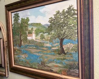 Old signed oil paintings.