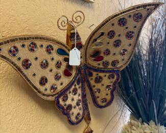 Beautiful butterfly wall hanging.