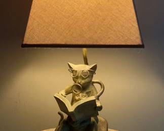 Cat Kitten Reading Lamp