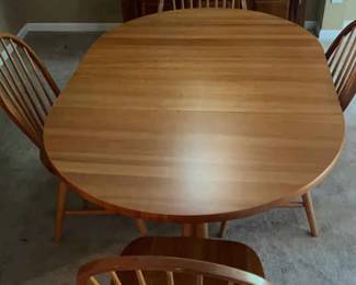 03 Dining Room Table Captains Chair 3 Chairs