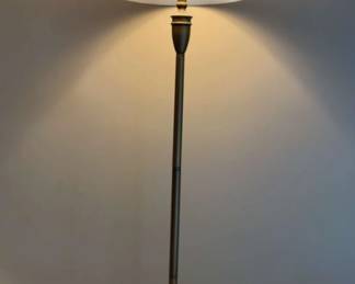 Floor Lamp with Tan Shade