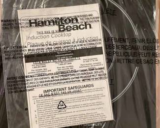 Hamilton Beach Induction Cooktop