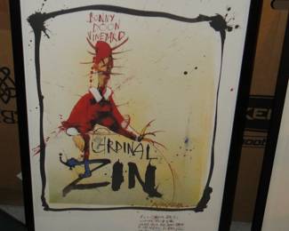 Cardinal Zin signed by Steadman