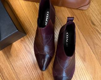 Coach booties