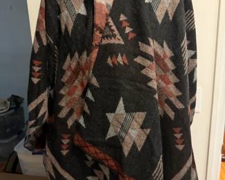 Michael Stars reversible poncho