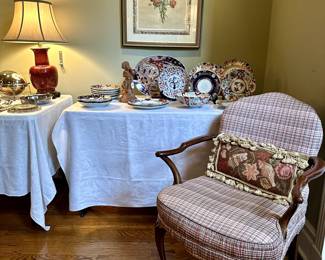 The chair is sold. All other items are available!