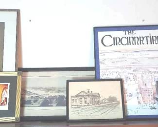 Cincinnati Themed Framed Prints And Posters
