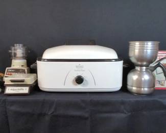 NICRO Flavor Seal, Electric Roaster, Oster Food Processor And More