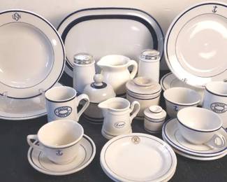Blue And White Tableware Featuring Dansk