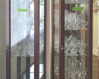 Matching Curio Cabinets
