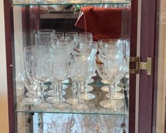 Wheat Etched Glass