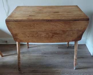 Wooden Drop Leaf Table